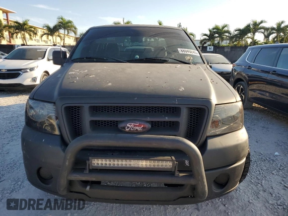 2007 Ford F-150 STX with VIN 1FTRX02W77KC44019, listed as a Copart auction lot 88049245 with 264,310 mi miles and Salvage Title. Bid and sale history available at carsss.com. Image 5.