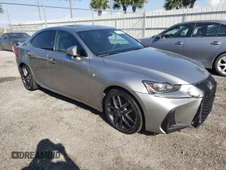 2017 Lexus IS 350 with VIN JTHBE1D25H5030104, listed as a Copart auction lot 85738494 with 101,201 mi miles and Salvage Title. Bid and sale history available at DreamBid. Image 4.