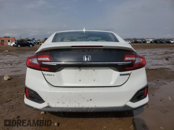 2018 Honda Clarity Plug-In Hybrid with VIN JHMZC5F19JC017468, listed as a Copart auction lot 51380335 with 58,900 mi miles and Salvage Title. Bid and sale history available at carsss.com. Image 6.