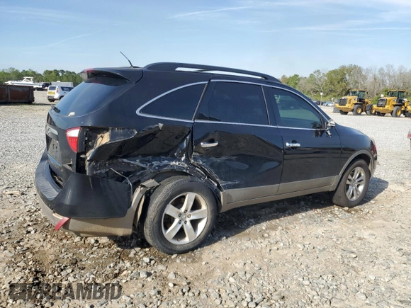 2011 Hyundai Veracruz GLS with VIN KM8NUDCC1BU173654, listed as a Copart auction lot 50954685 with 161,280 mi miles and Salvage Title. Bid and sale history available at DreamBid. Image 3.