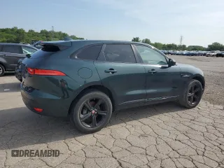 2018 Jaguar F-Pace with VIN SADCL2FN9JA260545, listed as a Copart auction lot 65555605 with 94,299 mi miles and Clean title. Bid and sale history available at DreamBid. Image 3.