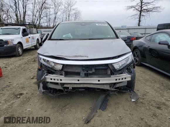 2022 Honda Odyssey EX-L с VIN 5FNRL6H76NB060456, выставлен на аукционе Copart как лот 52706755 с пробегом 55 886 миль миль и Списание • Salvage title. История ставок и продаж доступна на DreamBid. Изображение 5.