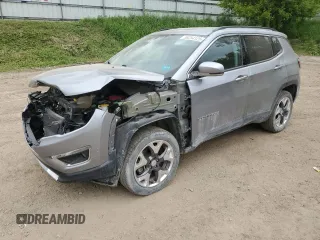 2019 Jeep Compass Limited z VIN 3C4NJDCB5KT854172, wystawiony jako Copart lot #58294125 z przebiegiem 51 865 mil mil oraz Czysty tytuł • Clean title. Historia ofert i sprzedaży dostępna na DreamBid. Obrazek 1.
