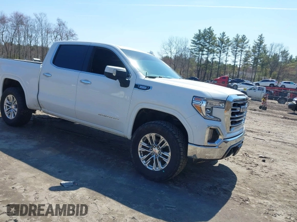 2022 GMC Sierra 1500 SLT with VIN 3GTU9DET9NG210715, listed as a IAAI auction lot 41870747 with 61,371 mi miles and . Bid and sale history available at DreamBid. Image 1.