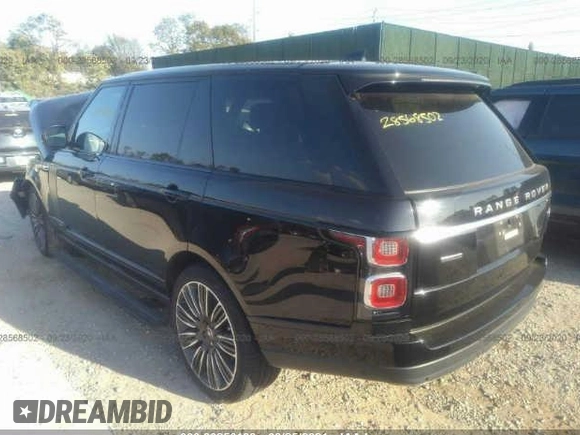 2019 Land Rover Range Rover with VIN SALGS5RE2KA555865, listed as a IAAI auction lot 30256188 with 15,966 mi miles. Bid and sale history available at carsss.com. Image 3.
