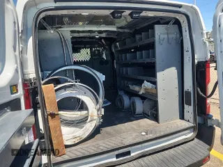 2018 Ford Transit with VIN 1FTYE1YM6JKB52209, listed as a IAAI auction lot 42801071 with 159,984 mi miles and . Bid and sale history available at DreamBid. Image 10.