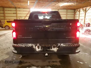 2022 Chevrolet Silverado 1500 Custom Trail Boss with VIN 3GCPDCEK0NG608635, listed as a Copart auction lot 81301514 with 46,289 mi miles and Salvage Title. Bid and sale history available at carsss.com. Image 6.