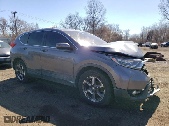 2018 Honda CR-V EX-L with VIN 7FARW2H89JE004857, listed as a Copart auction lot 50947885 with Not Provided miles and Salvage Title. Bid and sale history available at carsss.com. Image 4.