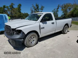 2017 Ram 1500 Tradesman z VIN 3C6JR6DG9HG510771, wystawiony jako Copart lot #48733725 z przebiegiem 114 065 mil mil oraz Szkoda całkowita • Salvage title. Historia ofert i sprzedaży dostępna na DreamBid. Obrazek 1.