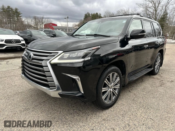 2017 Lexus LX 570 z VIN JTJHY7AX3H4232271, wystawiony jako Copart lot #49098145 z przebiegiem 100 948 mil mil oraz Czysty tytuł • Clean title. Historia ofert i sprzedaży dostępna na DreamBid. Obrazek 2.