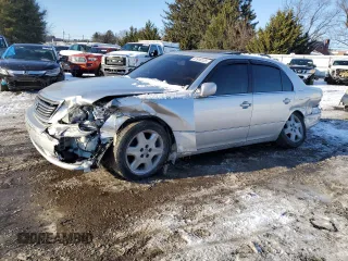 2004 Lexus LS 430 with VIN JTHBN36F240135489, listed as a Copart auction lot 41916125 with Not Provided miles and Salvage Title. Bid and sale history available at DreamBid. Image 1.
