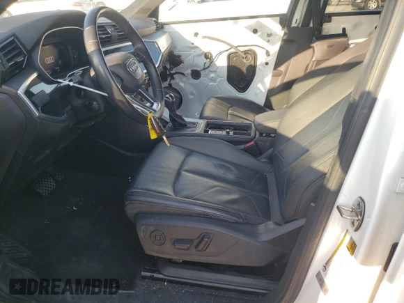 2019 Audi Q3 Premium with VIN WA1AECF37K1078324, listed as a Copart auction lot 75601734 with 73,623 mi miles and Salvage Title. Bid and sale history available at carsss.com. Image 7.