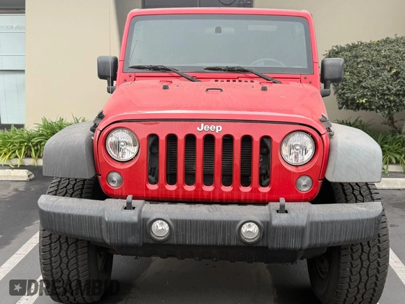 2015 Jeep Wrangler Sport with VIN 1C4AJWAG0FL750098, listed as a IAAI auction lot 41266454 with 77,115 mi miles. Bid and sale history available at carsss.com. Image 6.