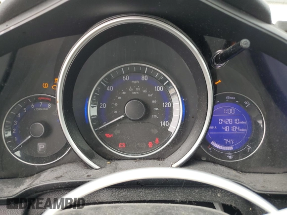 2019 Honda Fit LX z VIN 3HGGK5H43KM741905, wystawiony jako Copart lot #53291415 z przebiegiem 42 810 mil mil oraz Szkoda całkowita • Salvage title. Historia ofert i sprzedaży dostępna na DreamBid. Obrazek 9.