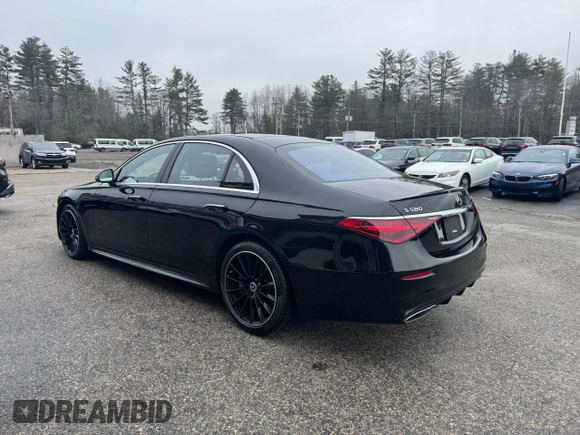 2022 Mercedes-Benz S 580 с VIN W1K6G7GB3NA129301, выставлен на аукционе Copart как лот 58742715 с пробегом 94 735 миль миль и Чистый • Clean title. История ставок и продаж доступна на DreamBid. Изображение 3.