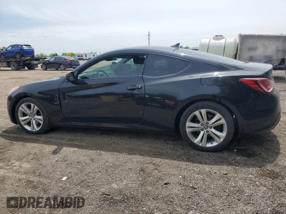 2012 Hyundai Genesis Coupe 2.0T with VIN KMHHT6KD0CU075495, listed as a Copart auction lot 58903025 with 172,884 mi miles and Clean title. Bid and sale history available at DreamBid. Image 2.