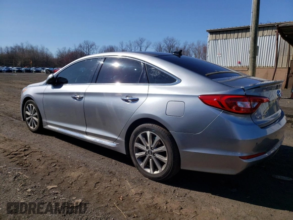 2016 Hyundai Sonata Sport with VIN 5NPE34AF1GH341346, listed as a Copart auction lot 50891895 with 120,180 mi miles and Salvage Title. Bid and sale history available at DreamBid. Image 2.