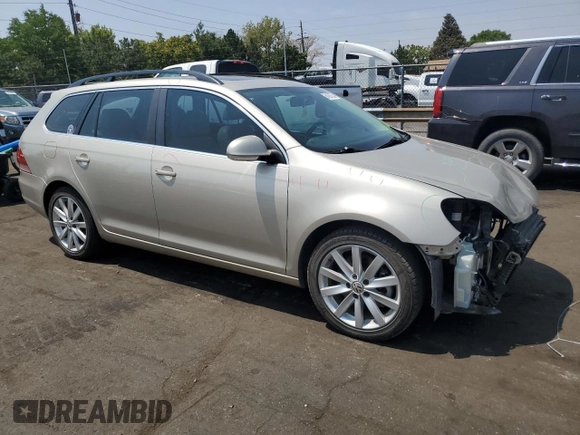 2013 Volkswagen Jetta SportWagen TDI w/Sunroof & Nav with VIN 3VWPL7AJ1DM687379, listed as a Copart auction lot 64687554 with 122,158 mi miles and Salvage Title. Bid and sale history available at carsss.com. Image 4.