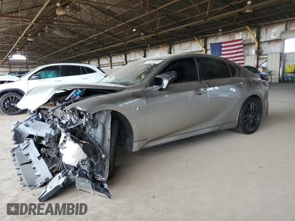 2021 Lexus IS 350 F Sport z VIN JTHGZ1B28M5038544, wystawiony jako Copart lot #51353065 z przebiegiem 62 356 mil mil oraz Szkoda całkowita • Salvage title. Historia ofert i sprzedaży dostępna na DreamBid. Obrazek 1.