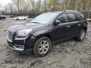 2015 GMC Acadia SLT with VIN 1GKKVRKD3FJ200957, listed as a Copart auction lot 52940115 with 151,040 mi miles and Salvage Title. Bid and sale history available at carsss.com. Image 1.