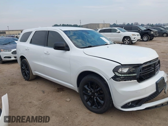 2017 Dodge Durango SXT z VIN 1C4RDHAG6HC960472, wystawiony jako IAAI lot #41697497 z przebiegiem 155 920 mil mil oraz . Historia ofert i sprzedaży dostępna na DreamBid. Obrazek 1.