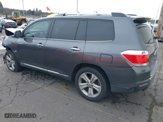 2013 Toyota Highlander Limited with VIN 5TDYK3EH5DS092173, listed as a IAAI auction lot 41484395 with 119,138 mi miles. Bid and sale history available at carsss.com. Image 3.