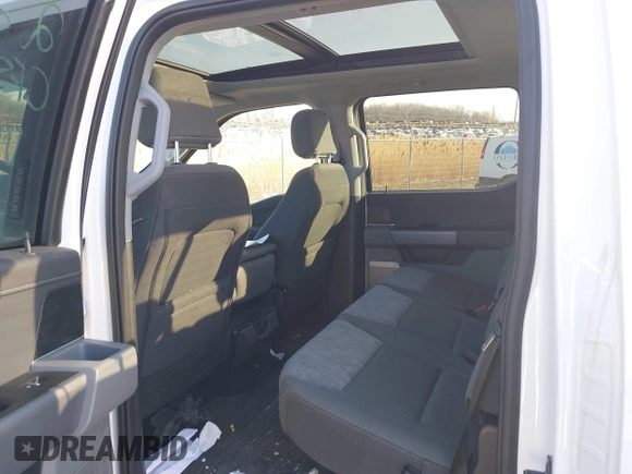 2023 Ford F-150 XL with VIN 1FTFW1ED5PFA32167, listed as a IAAI auction lot 41781357 with 23,745 mi miles. Bid and sale history available at carsss.com. Image 8.