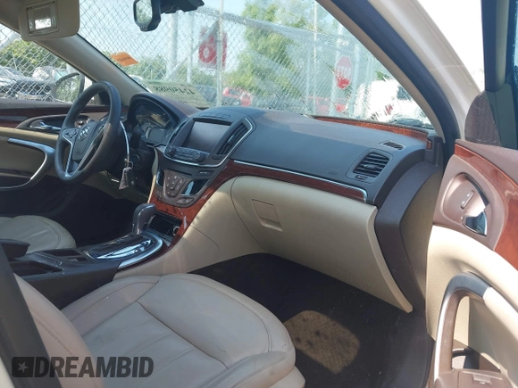 2014 Buick Regal z VIN 2G4GK5EX3E9322085, wystawiony jako IAAI lot #42450988 z przebiegiem 106 820 mil mil oraz . Historia ofert i sprzedaży dostępna na DreamBid. Obrazek 5.