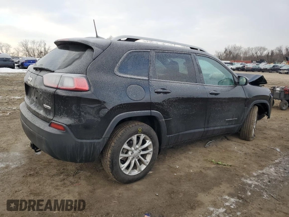 2021 Jeep Cherokee Latitude with VIN 1C4PJLCB4MD107030, listed as a Copart auction lot 41921275 with 59,631 mi miles and Salvage Title. Bid and sale history available at carsss.com. Image 3.