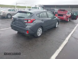 2024 Subaru Impreza with VIN JF1GUABCXR8905382, listed as a IAAI auction lot 41905321 with 3,085 mi miles and . Bid and sale history available at DreamBid. Image 4.