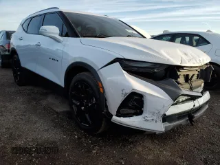 2020 Chevrolet Blazer LT with VIN 3GNKBJRS8LS581054, listed as a Copart auction lot 44220935 with 117,925 mi miles and Salvage title. Bid and sale history available at DreamBid. Image 4.