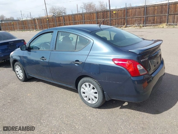 2017 Nissan Versa Sedan SV with VIN 3N1CN7AP8HL830455, listed as a IAAI auction lot 41837678 with 107,067 mi miles. Bid and sale history available at carsss.com. Image 3.