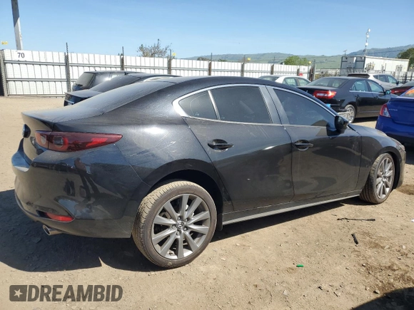 2024 Mazda 3 S Preferred with VIN 3MZBPACMXRM433471, listed as a Copart auction lot 52401585 with 3,437 mi miles and Salvage Title. Bid and sale history available at carsss.com. Image 3.