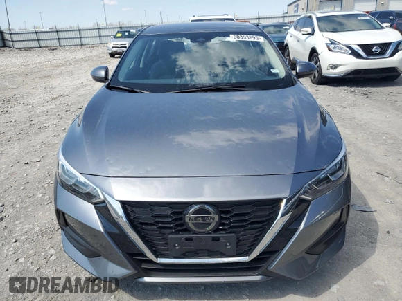 2023 Nissan Sentra S with VIN 3N1AB8BV6PY314924, listed as a Copart auction lot 50393895 with 27,255 mi miles and Salvage Title. Bid and sale history available at DreamBid. Image 5.