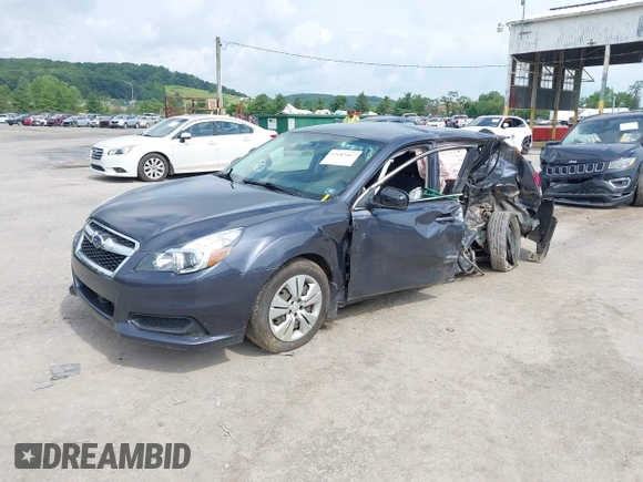 2013 Subaru Legacy 2.5i with VIN 4S3BMBA6XD3024922, listed as a IAAI auction lot 42683467 with 89,888 mi miles and . Bid and sale history available at DreamBid. Image 2.