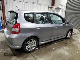 2008 Honda Fit Sport with VIN JHMGD38648S001759, listed as a Copart auction lot 86493744 with 0 mi miles and Clean Title. Bid and sale history available at carsss.com. Image 3.