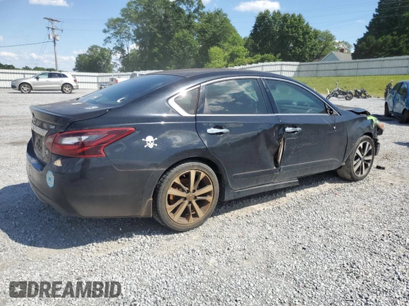 2017 Nissan Altima SR with VIN 1N4AL3APXHC485899, listed as a Copart auction lot 55849615 with 168,303 mi miles and Salvage title. Bid and sale history available at DreamBid. Image 3.