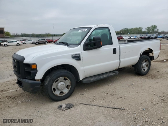 2008 Ford Super Duty F-350 SRW XL with VIN 1FTSF30518EA69735, listed as a Copart auction lot 53904375 with 244,787 mi miles and Clean Title. Bid and sale history available at carsss.com. Image 1.