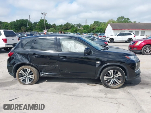 2020 Mitsubishi Outlander Sport ES 2.0 with VIN JA4AP3AU4LU012386, listed as a IAAI auction lot 41908524 with 87,498 mi miles. Bid and sale history available at carsss.com. Image 14.