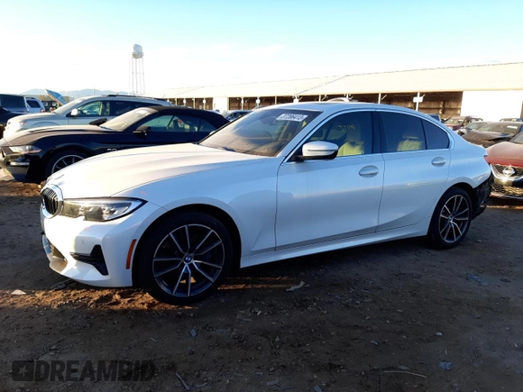 2020 BMW 3 Series 330i with VIN 3MW5R1J01L8B35821, listed as a Copart auction lot 37286413 with 32,141 mi miles and . Bid and sale history available at DreamBid. Image 1.