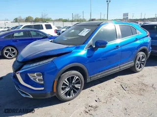 2024 Mitsubishi Eclipse Cross SE with VIN JA4ATWAA6RZ034906, listed as a IAAI auction lot 41810952 with 23,738 mi miles. Bid and sale history available at carsss.com. Image 2.