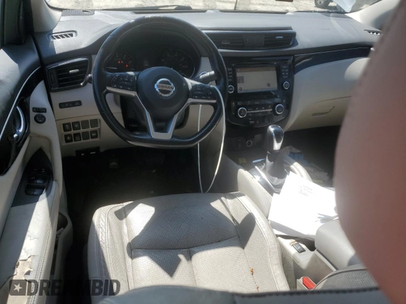 2017 Nissan Rogue SV with VIN JN1BJ1CR5HW109992, listed as a Copart auction lot 59020895 with 83,107 mi miles and Salvage title. Bid and sale history available at DreamBid. Image 8.
