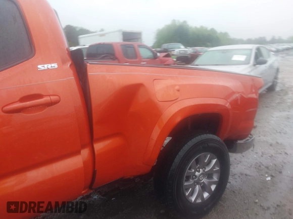 2017 Toyota Tacoma SR5 with VIN 5TFDZ5BN0HX015629, listed as a IAAI auction lot 42002103 with 127,829 mi miles. Bid and sale history available at carsss.com. Image 14.