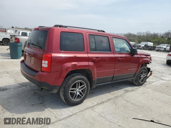 2015 Jeep Patriot Sport with VIN 1C4NJRBB0FD206507, listed as a Copart auction lot 53102775 with 170,092 mi miles and Salvage title. Bid and sale history available at DreamBid. Image 3.