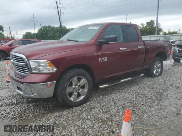 2018 Ram 1500 Big Horn with VIN 1C6RR7GG9JS310766, listed as a Copart auction lot 57300475 with 101,572 mi miles and Salvage title. Bid and sale history available at DreamBid. Image 1.