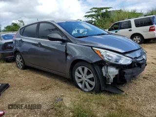 2017 Hyundai Accent SE with VIN KMHCT5AE3HU336575, listed as a Copart auction lot 64608564 with 82,926 mi miles and Salvage Title. Bid and sale history available at DreamBid. Image 4.