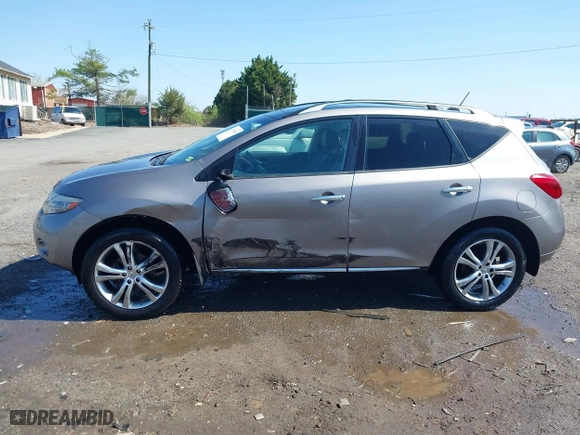 2010 Nissan Murano LE with VIN JN8AZ1MW8AW128584, listed as a IAAI auction lot 41913899 with 96,039 mi miles. Bid and sale history available at carsss.com. Image 6.