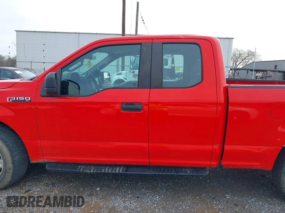2017 Ford F-150 XL with VIN 1FTEX1C8XHKC88988, listed as a IAAI auction lot 41866592 with 121,709 mi miles. Bid and sale history available at carsss.com. Image 14.