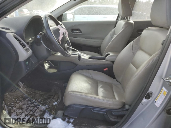 2018 Honda HR-V EX-L with VIN 3CZRU6H71JM722294, listed as a Copart auction lot 46113695 with 85,728 mi miles and Salvage Title. Bid and sale history available at DreamBid. Image 7.