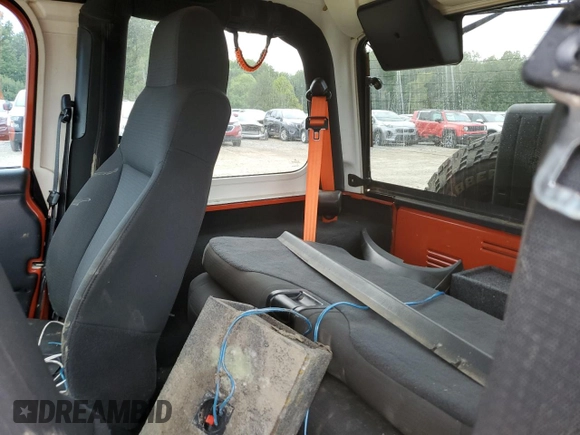 2006 Jeep Wrangler SE with VIN 1J4FA29S66P706665, listed as a Copart auction lot 70776714 with 154,600 mi miles and Salvage Title. Bid and sale history available at carsss.com. Image 11.
